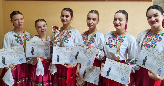 Ансамбль танцю «Юність» ПДМУ — переможець міжнародного фестивалю-конкурсу «Золота соната» / PSMU Dance Ensemble “Yunist” Wins at the International Festival-Competition “Golden Sonata”
