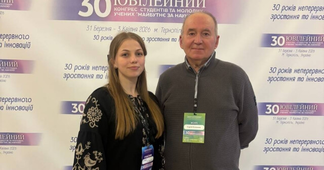 Гуртківці кафедри мікробіології, вірусології та імунології – учасники та призери ювілейного конгресу «Майбутнє за наукою»