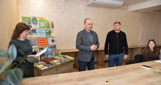 Людина і природа: гармонія чи трагедія – екозахід у бібліотеці ПДМУ / Human and Nature: Harmony or Tragedy – Environmental Event at the PSMU Library