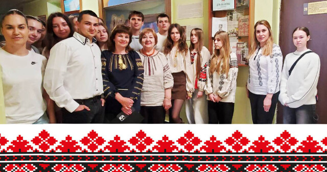 У ПДМУ відбулася тематична бесіда з презентацією виставки до Дня вишиванки / Thematic Discussion and Exhibition Presentation Dedicated to Vyshyvanka Day Held at the PSMU