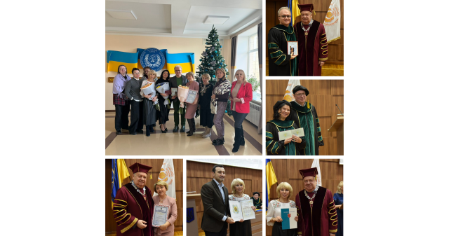 З Різдвом та Новим 2026 роком від ННІ ПДМУ / Merry Christmas and Happy New 2026 Year from the PSMU Academic and Research Institute of Postgraduate Education