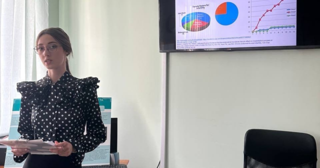 Науковий успіх студентки ПДМУ: ІІ місце на конференції з міжнародною  участю / Scientific Achievement of a PSMU Student: 2nd Place at an International Conference