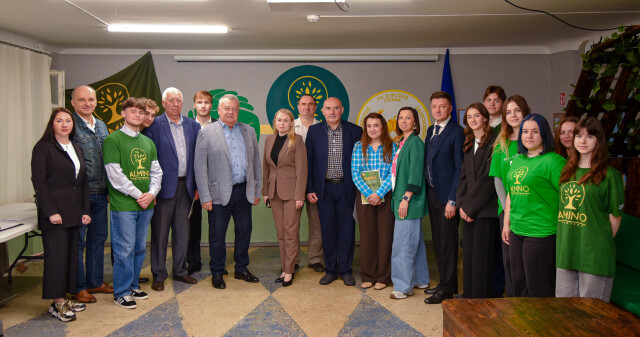 У ПДМУ відкрили «Green Hub» – новий простір для студентів у гуртожитку №1 / PSMU Opens “Green Hub” – A New Student Space in Dormitory No. 1