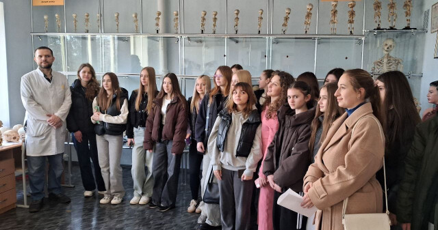 Тиждень профорієнтації на кафедрі анатомії людини ПДМУ / Career Guidance Week at the Department of Human Anatomy of PSMU