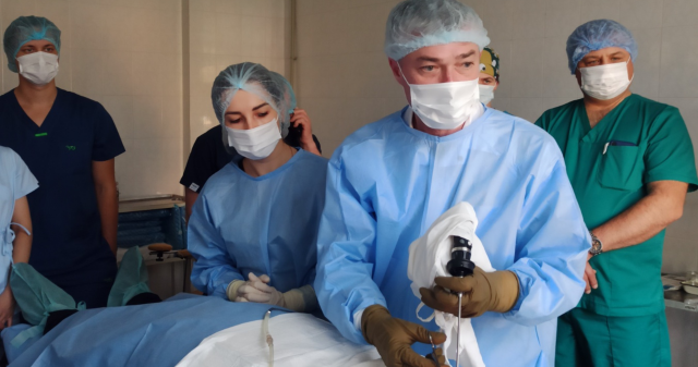 Майстер-клас із сучасного лікування хронічного риносинуситу на клінічній базі ПДМУ / Master Class on Current Treatment of Chronic Rhinosinusitis at PSMU