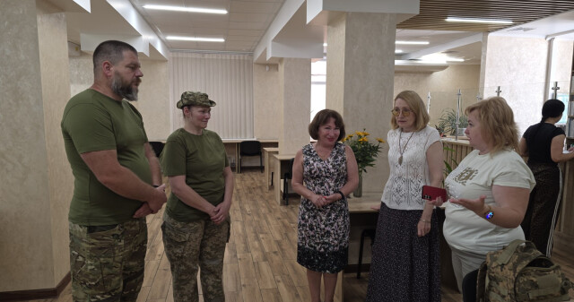 Від бойового досвіду до академічних знань: зустріч із військовими медиками / From Battlefield Experience to Academic Knowledge: Meeting with Army Medical Personnel