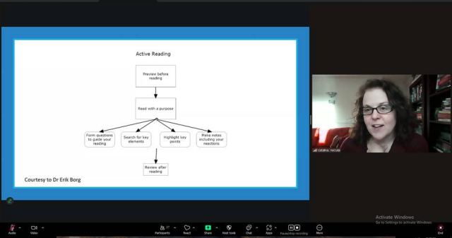 Здобувачі освіти ПДМУ відвідали онлайн лекцію від представниці Університету Ковентрі (Велика Британія)