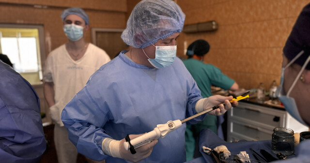 Майстер-клас із відеоасистованої торакоскопічної хірургії в ПДМУ: новий етап міжуніверситетської співпраці