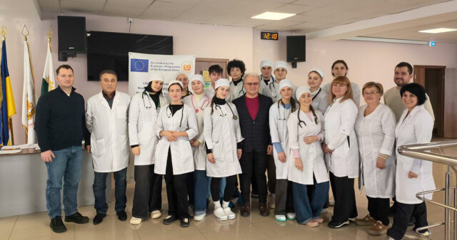 У ПДМУ триває ОСП(К)І-1: оцінювання практичної підготовки здобувачів освіти  / OSCE-1 in Progress at PSMU: Assessing Practical Skills of 3rd-Year Medical Students