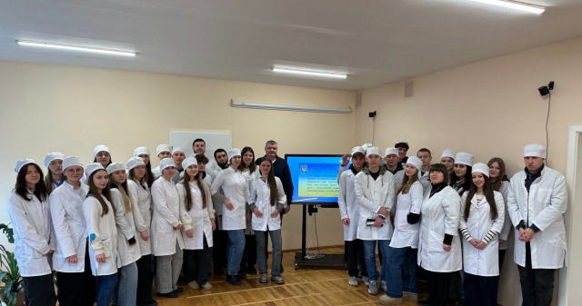 Символ нашої незламності: на кафедрі анатомії людини відзначили День Державного Герба України