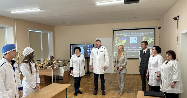 Кафедра анатомії людини провела студентську олімпіаду до Дня науки та 105-річчя ПДМУ