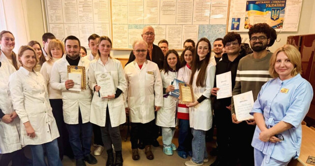 Кафедра внутрішньої медицини №2 ПДМУ визначила переможців І етапу Всеукраїнських олімпіад
