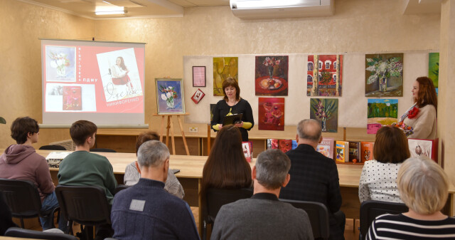 До Всесвітнього дня письменника у бібліотеці ПДМУ: творча зустріч з Оленою Никифоренко / On World Writer’s Day at the PSMU Library: A Creative Meeting with Olena Nykyforenko