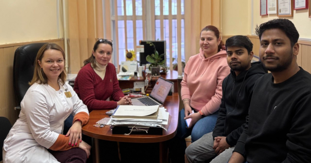 На кафедрі внутрішньої медицини № 1 відбулося чергове засідання студентського наукового гуртка