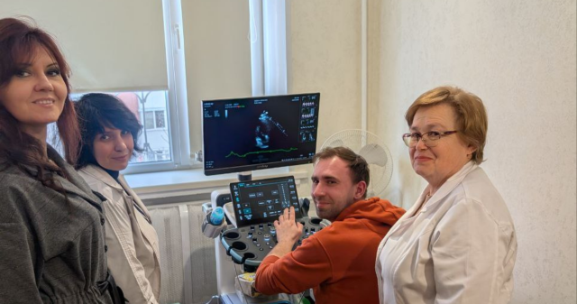 Майстер-клас з новітніх діагностичних технологій на кафедрі пропедевтики внутрішньої медицини